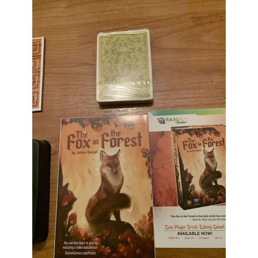 The Fox in the Forest Card Game by Renegade Game Studios